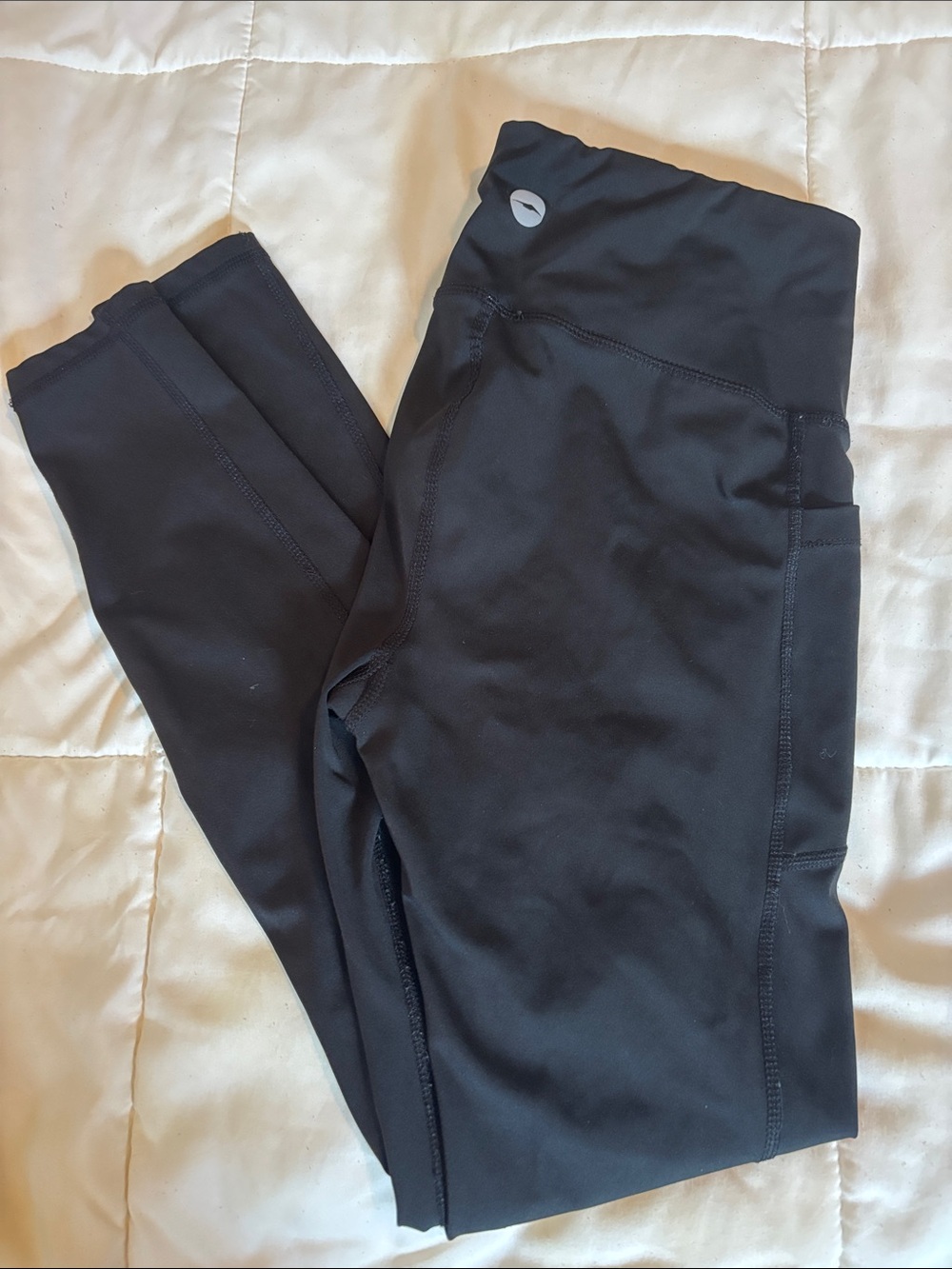 Avia Black High-Waist Active Leggings